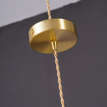 Suspension LED en Verre Floral – Élégance et Ambiance Chaleureuse E27