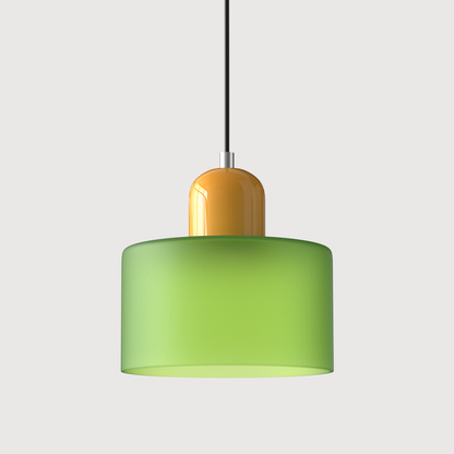 Lampe Pendante Bauhaus en Verre - Design Élégant avec Suspension Ajustable