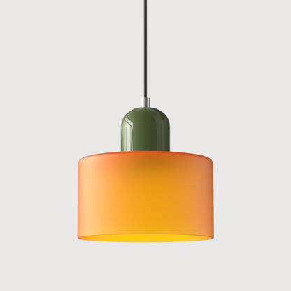 Lampe Pendante Bauhaus en Verre - Design Élégant avec Suspension Ajustable