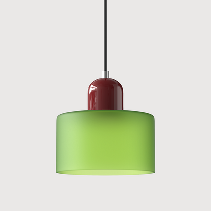 Lampe Pendante Bauhaus en Verre - Design Élégant avec Suspension Ajustable