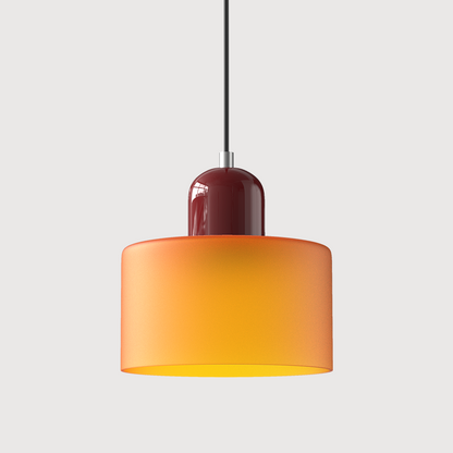Lampe Pendante Bauhaus en Verre - Design Élégant avec Suspension Ajustable