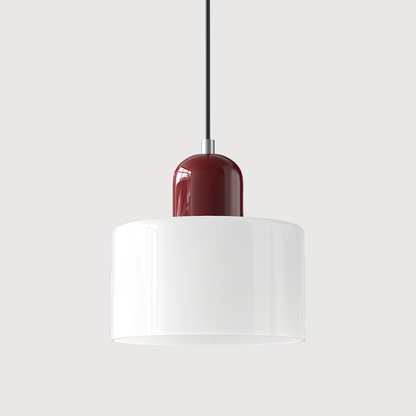 Lampe Pendante Bauhaus en Verre - Design Élégant avec Suspension Ajustable