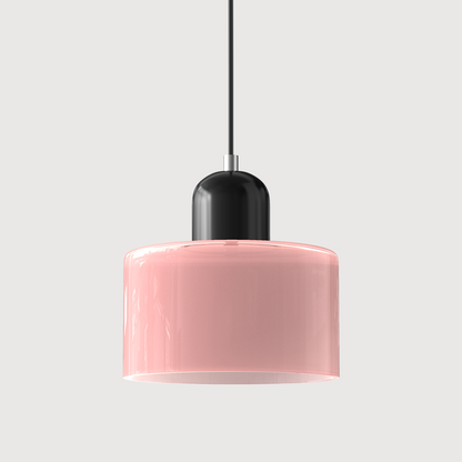 Lampe Pendante Bauhaus en Verre - Design Élégant avec Suspension Ajustable