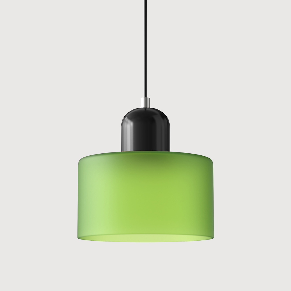 Lampe Pendante Bauhaus en Verre - Design Élégant avec Suspension Ajustable