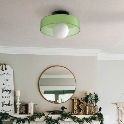 Lampe Moderne Ronde en Verre - Élégance Contemporaine pour Votre Intérieur