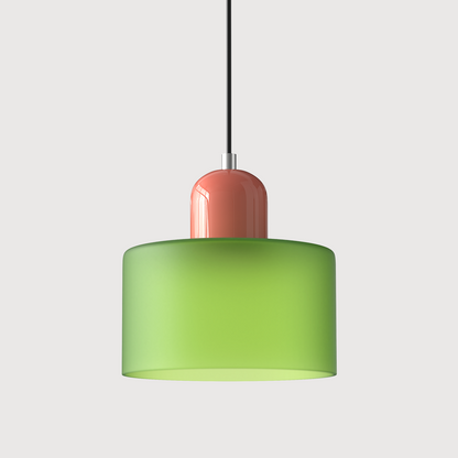 Lampe Pendante Bauhaus en Verre - Design Élégant avec Suspension Ajustable