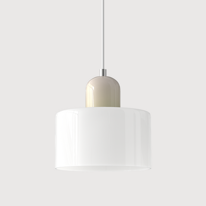 Lampe Pendante Bauhaus en Verre - Design Élégant avec Suspension Ajustable