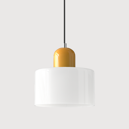 Lampe Pendante Bauhaus en Verre - Design Élégant avec Suspension Ajustable