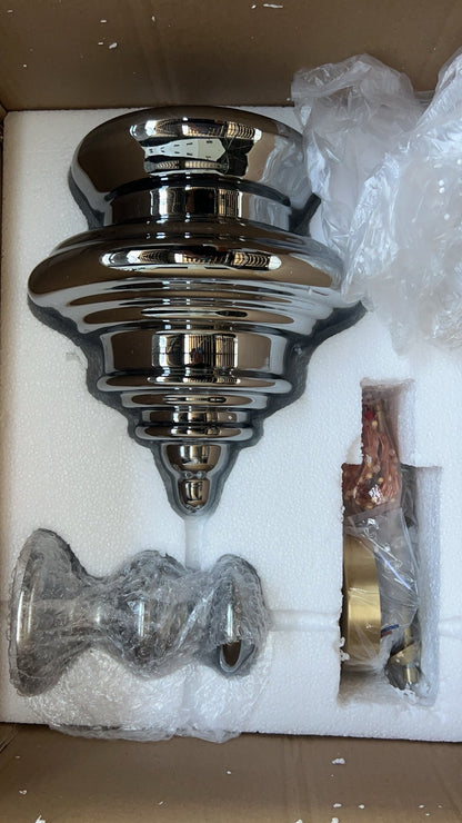 Suspension Moderne en Verre et Laiton – Éclairage Élégant pour Salon et Cuisine