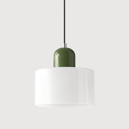 Lampe Pendante Bauhaus en Verre - Design Élégant avec Suspension Ajustable