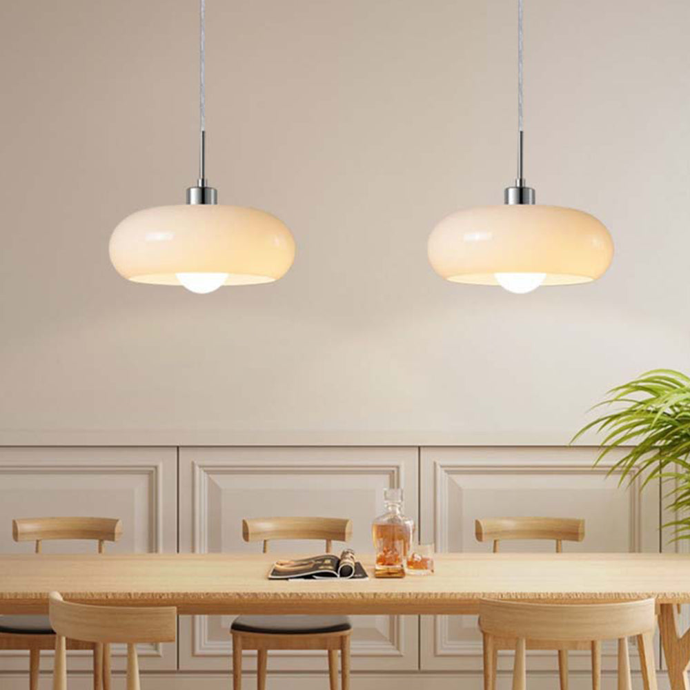 Suspension Hailie - Lampe Pendante en Verre Dimmable avec Design Moderne