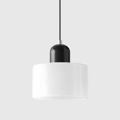 Lampe Pendante Bauhaus en Verre - Design Élégant avec Suspension Ajustable