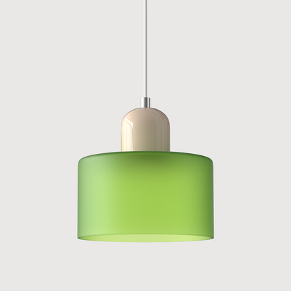 Lampe Pendante Bauhaus en Verre - Design Élégant avec Suspension Ajustable