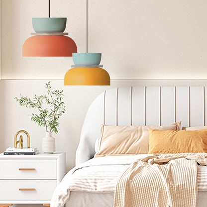 Suspension Moderne en Acrylique – Design Coloré avec Éclat Nordique