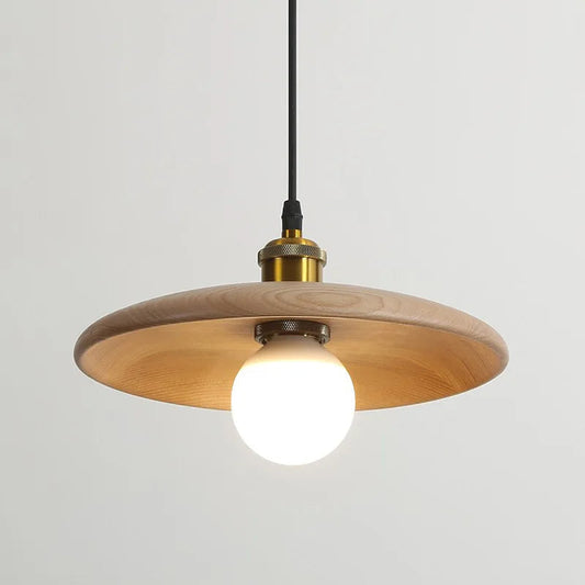 Lampe de Plafond Dopwii en Bois – Élégance Moderne et Artisanal