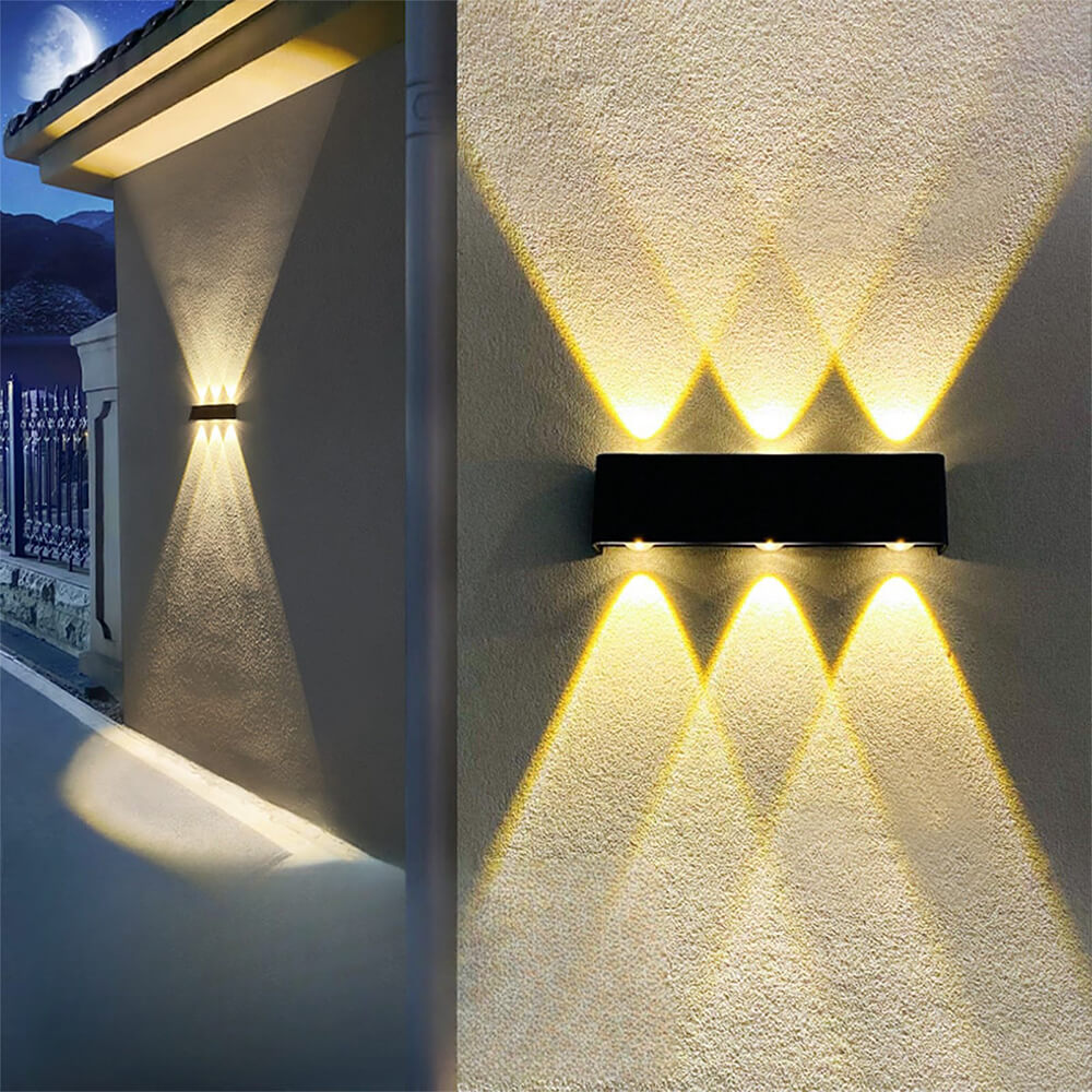 Lumières Solaires Extérieures Up Down – Éclairage Écologique pour Jardin et Terrasse