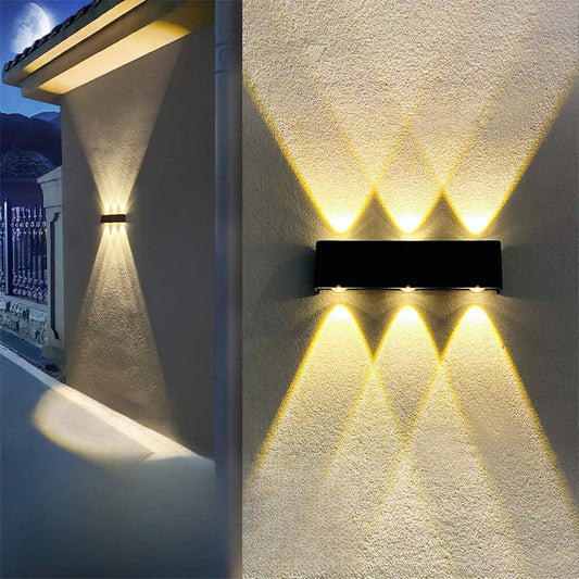 Lumières Solaires Extérieures Up Down – Éclairage Écologique pour Jardin et Terrasse