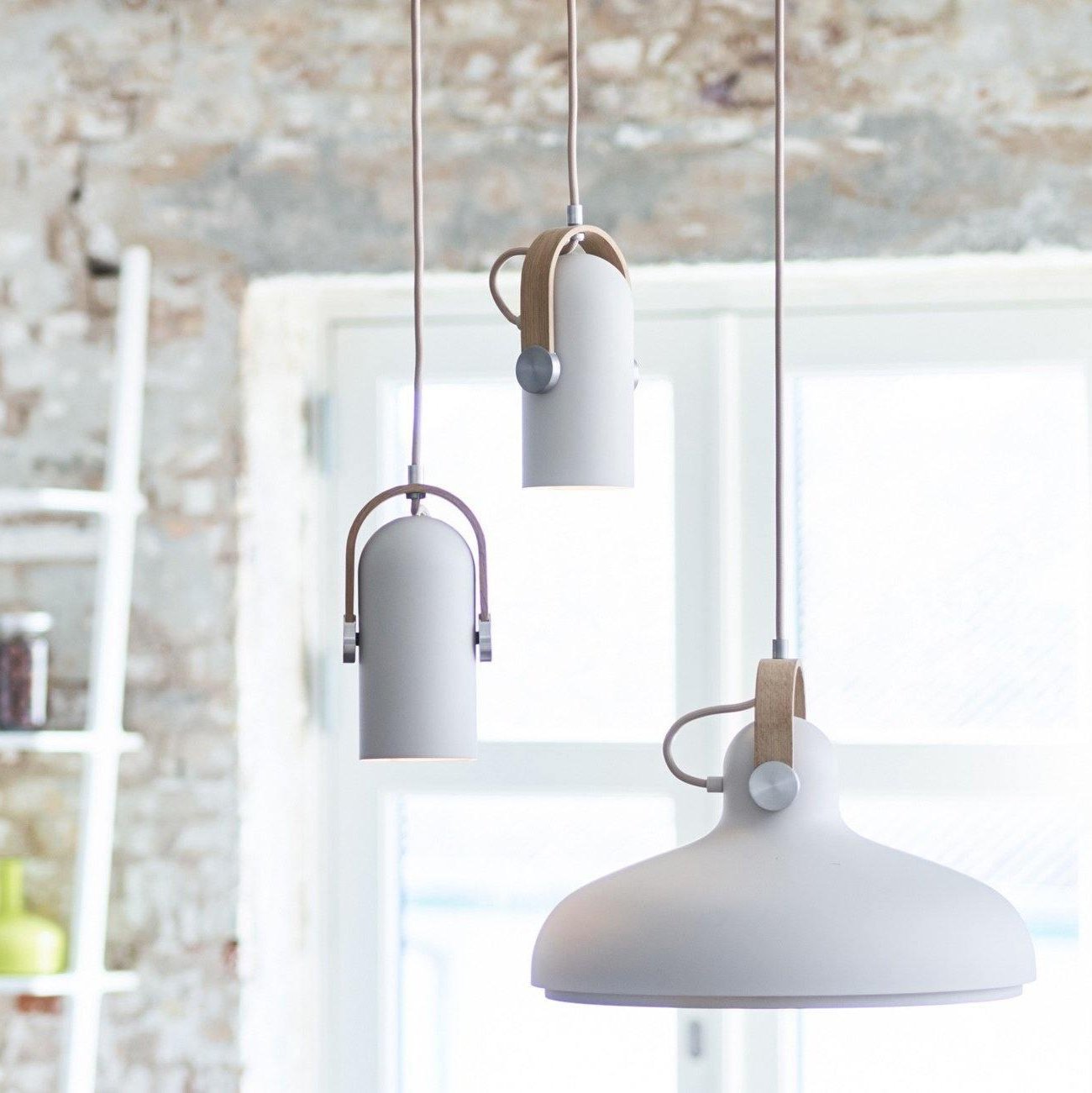 Suspension Industrielle Karronade - Lampe Design Marine en Métal et Fer pour Salon et Bureau