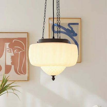 Suspension Minimaliste Blanche Moderne – Élégance Contemporaine