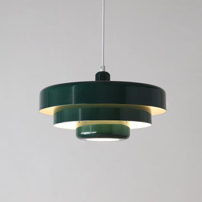 Suspension Vintage Multi-Couches – Éclairage Moderne et Raffiné