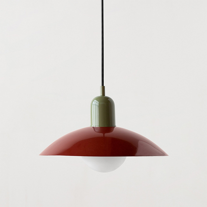 Suspension Macaron Moderne - Abat-jour en Verre Coloré, Design Unique, Idéale pour Cuisine et Salon