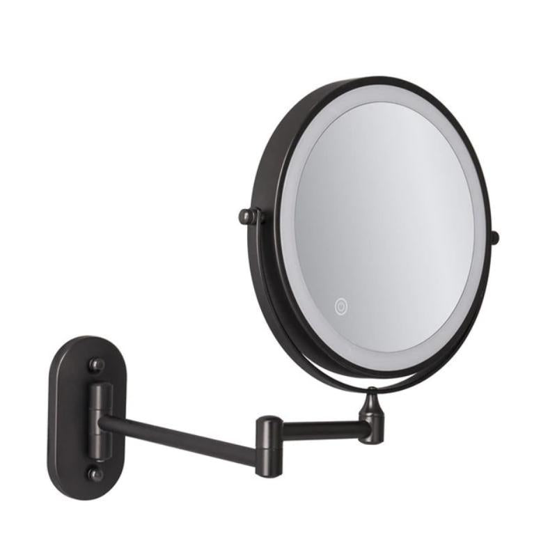 Miroir de Maquillage LED Rechargeable - Agrandisseur avec Éclairage Tactile