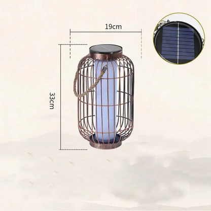 Lampe Solaire LED Emulanceglo - Élégance Chinoise et Innovation Moderne pour Extérieur