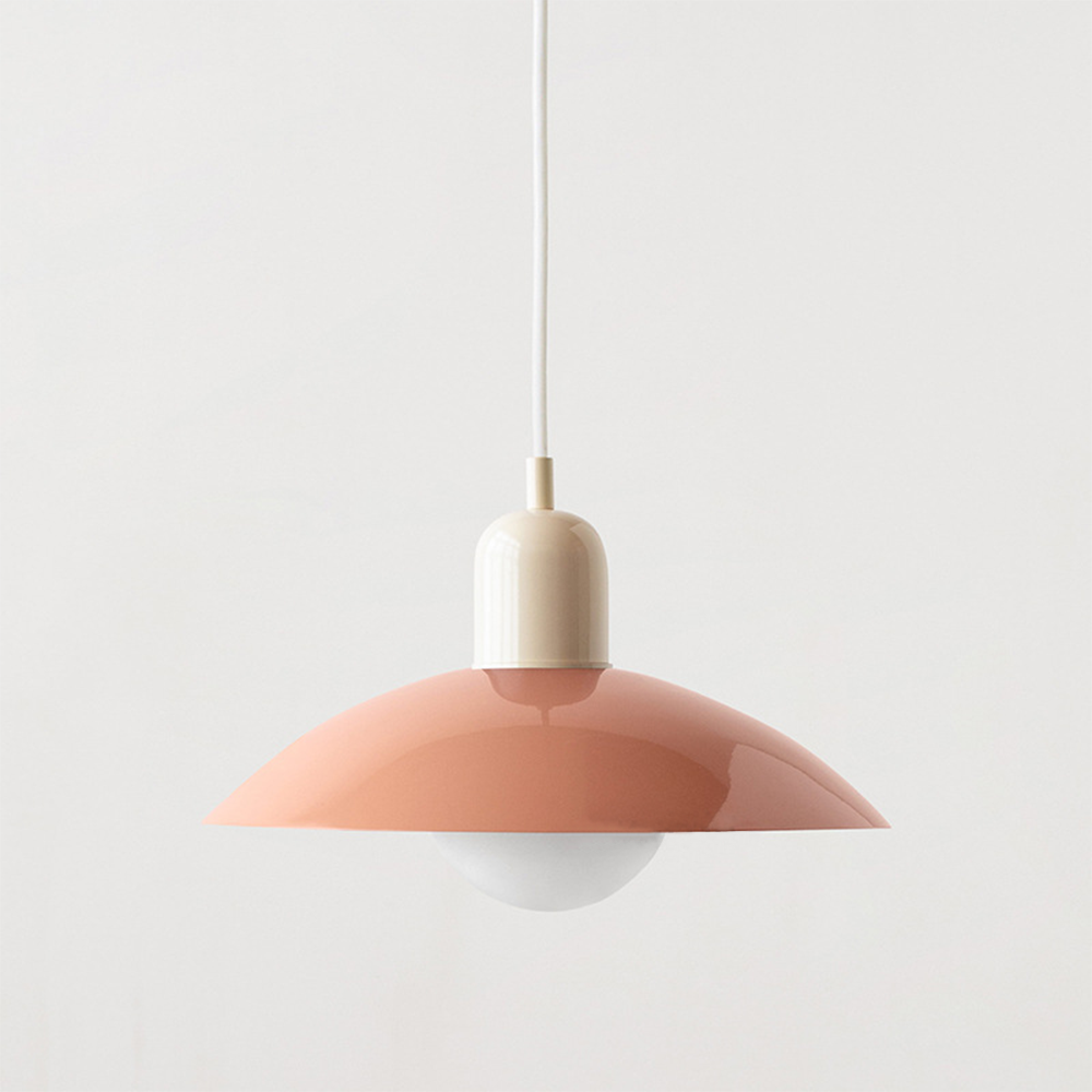 Suspension Macaron Moderne - Abat-jour en Verre Coloré, Design Unique, Idéale pour Cuisine et Salon
