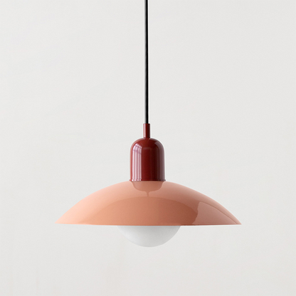 Suspension Macaron Moderne - Abat-jour en Verre Coloré, Design Unique, Idéale pour Cuisine et Salon