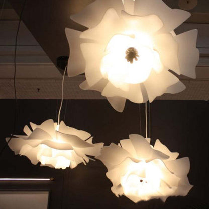 Suspension Bella Fleur - Lampe Moderne en Métal et Acrylique, Design Floral