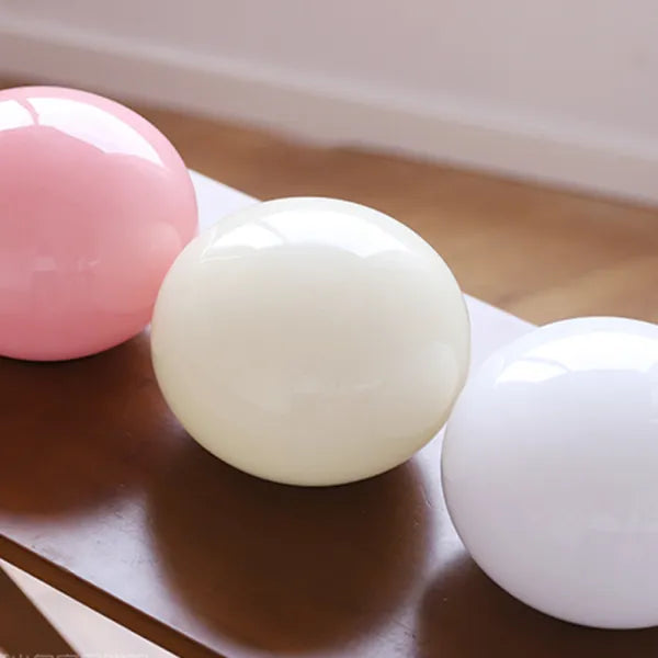 Lampe de Table Marshmallow - Design Moderne en Métal et Verre avec Éclairage Doux