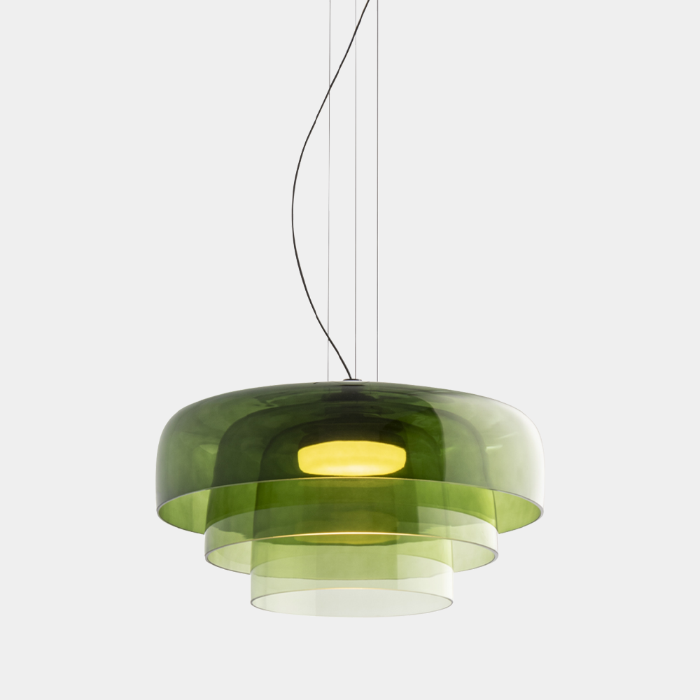 Suspension Moderne en Métal et Verre - Lampe Élégante pour Cuisine et Salle à Manger