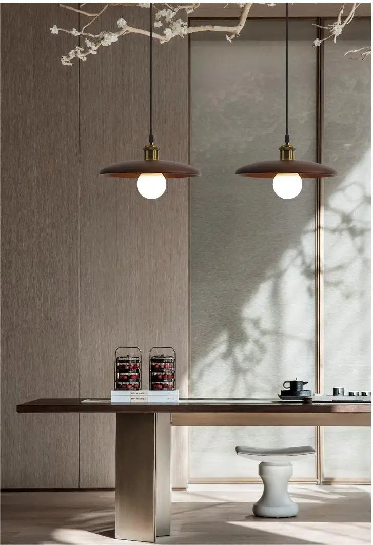 Lampe de Plafond Dopwii en Bois – Élégance Moderne et Artisanal