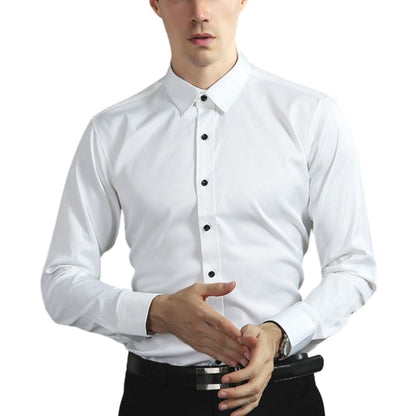 Chemise infroissable et élastique