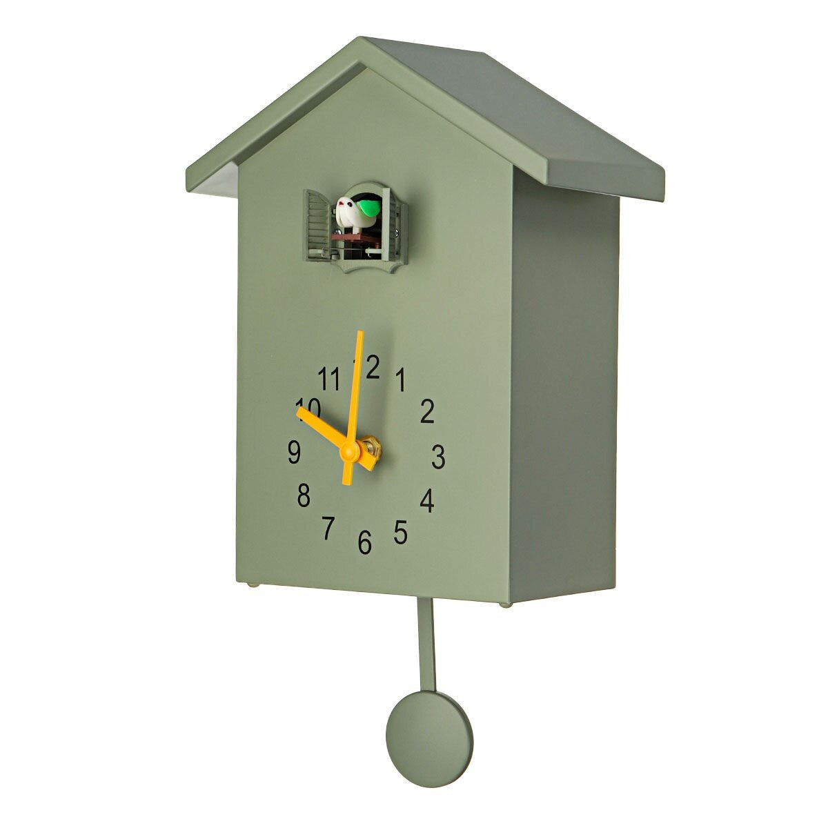 Horloge Murale JoyCoo – Design de Coucou Classique, Sans Fil, en ABS Durable