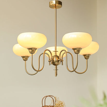 Chandelier Luxe en Verre et Métal – Élégance et Raffinement pour Votre Intérieur