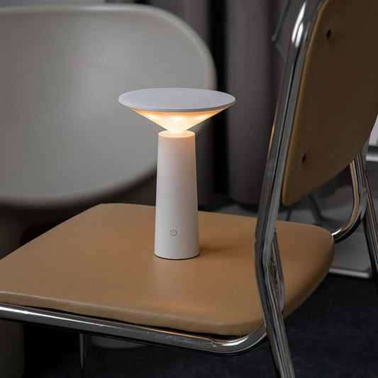 Lampe de Table LED Rechargeable Sans Fil – Éclairage Moderne et Ajustable pour Salon, Bureau et Chambre