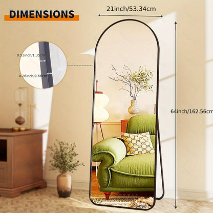 Miroir Arqué Plein Longueur 64"x21"