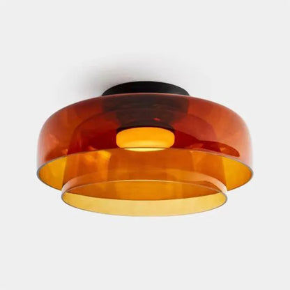 Plafonnier en Verre Design Médiéval Nordique – Éclairage Élégant et Chauffant pour Salon, Chambre ou Salle à Manger