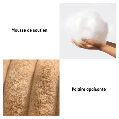 Lit Orthopédique pour Chien CaniSofa – Soutien Articulaire, Housse Lavable, Repose-Tête Confortable