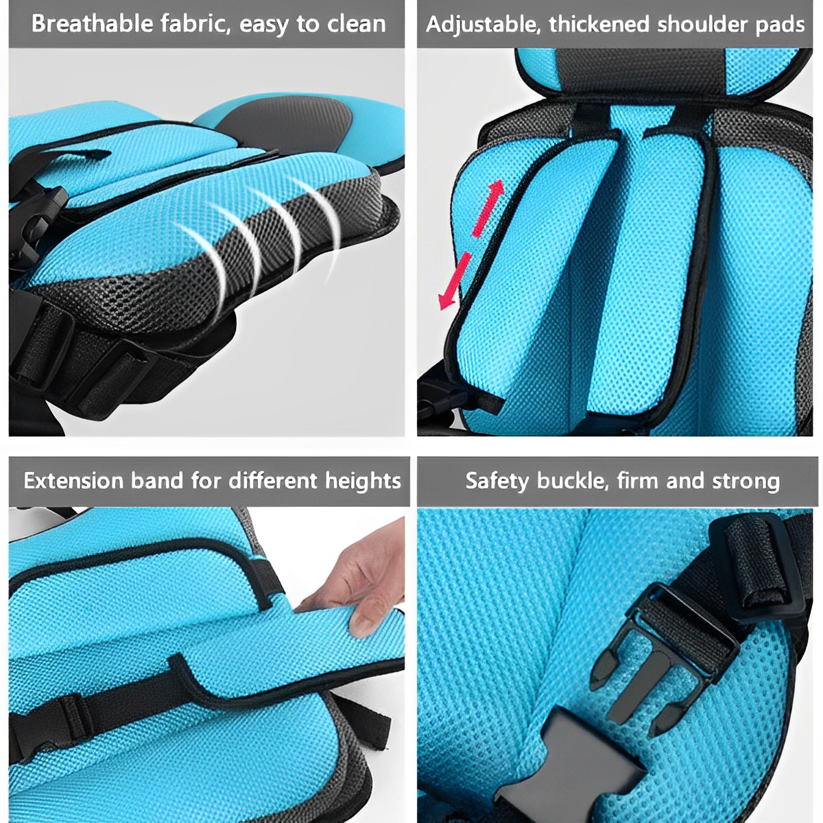 Siège Auto Portable BabyMax - Confort et Sécurité en Voyage
