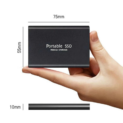Disque Dur Externe SSD Portable 1 To/4 To – USB-C Haute Vitesse, Compatible PC, Mac, Android