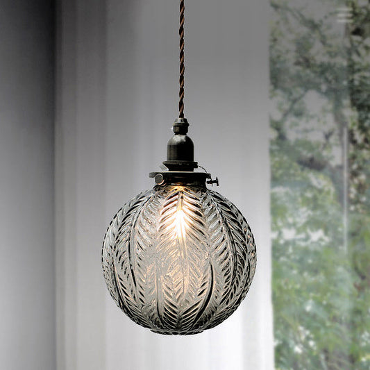 Suspension Globale Colonial – Élégance Vintage et Ambiance Chaleureuse pour Votre Intérieur