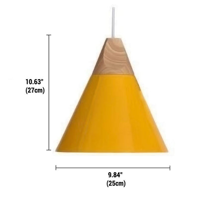 Lampe Pendante Bardais - Design Bois et Métal avec Câble Ajustable