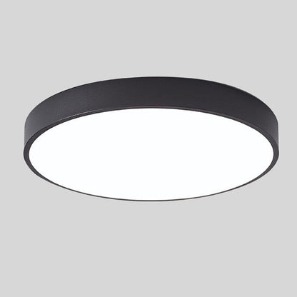 Plafonnier Circulaire Nordic Wooden Macaroon - Lampe LED en Bois et Métal pour Chambre et Salon