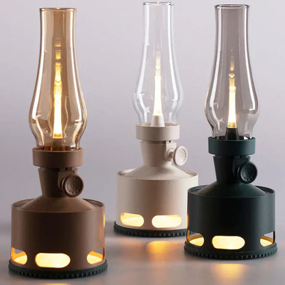 Lampe Vintage LED – Lampe à pétrole rétro avec technologie LED moderne