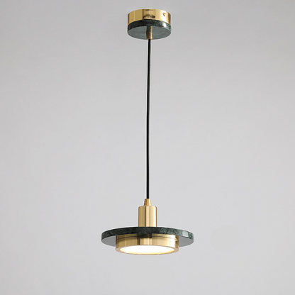 Suspension Moderne en Marbre - Lampe LED Élégante et Minimaliste