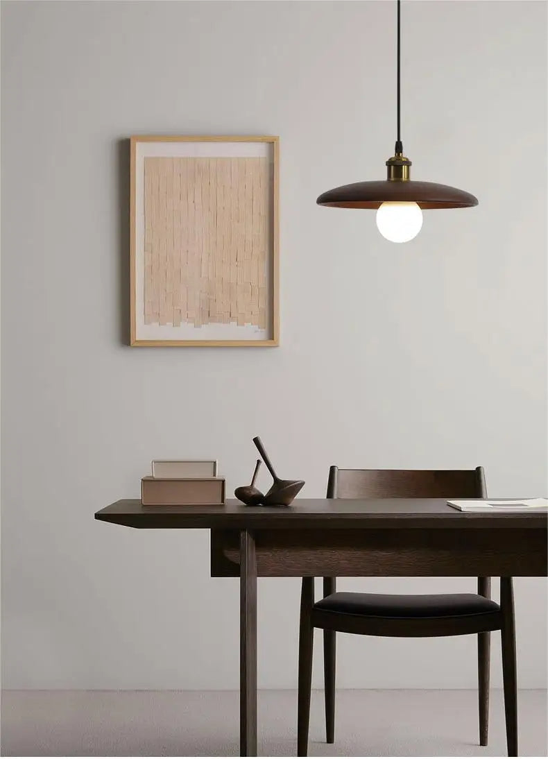 Lampe de Plafond Dopwii en Bois – Élégance Moderne et Artisanal
