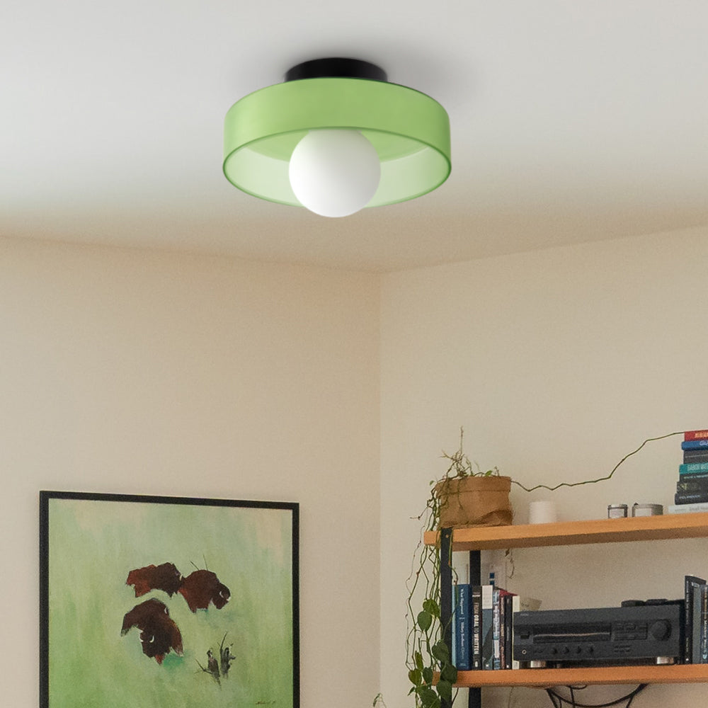 Lampe Moderne Ronde en Verre - Élégance Contemporaine pour Votre Intérieur