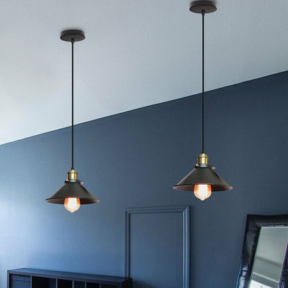 Suspension Vintage BrassGlow – Design Rétro & Finition Laiton Antique